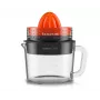 Exprimidor eléctrico Taurus Citrus Glass 30 W 1 L recipiente de vidrio negro rojo transparente