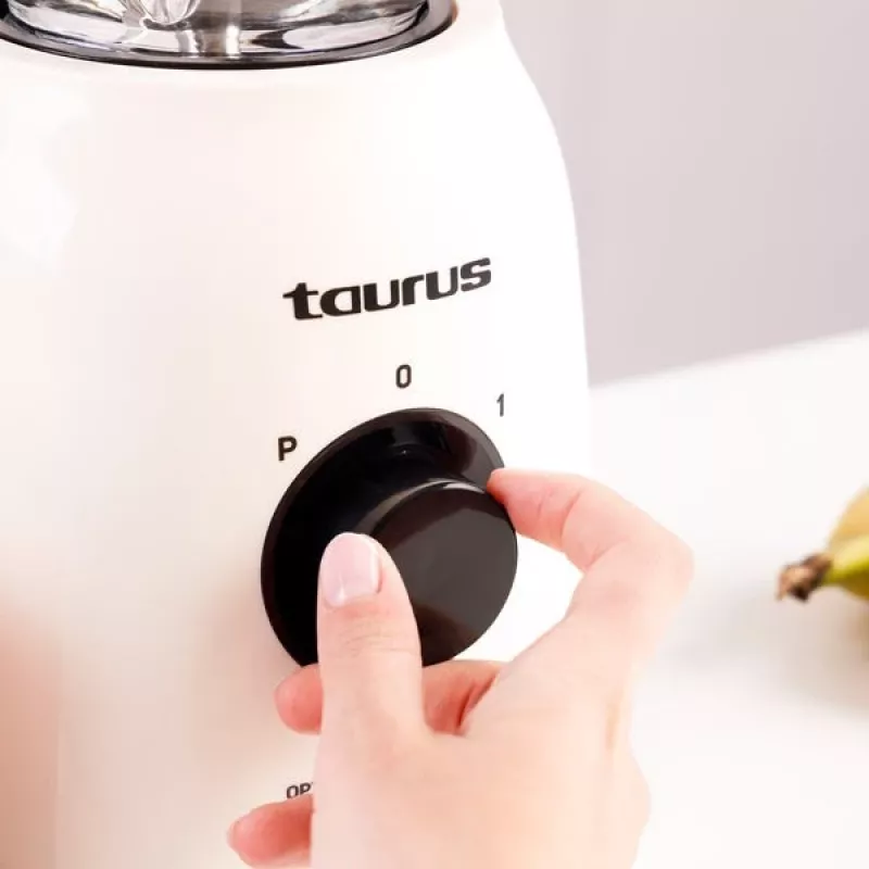 Taurus Optima Vintage 1500 Max 1.8 L batidora de vaso 1500 W crema
