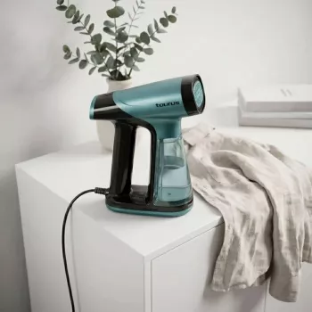 Plancha de vapor vertical Taurus Sliding Care ProSuction 1550 W 180 ml cian