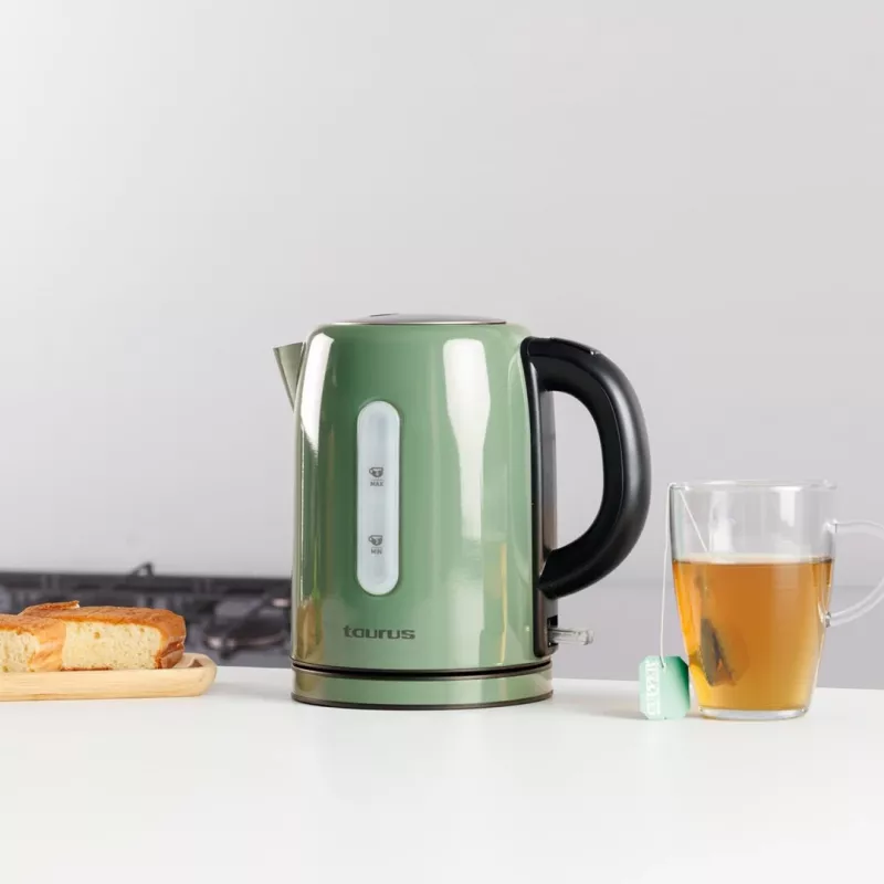 Hervidor de agua Taurus Vintage Compact Olive 1L 958576000