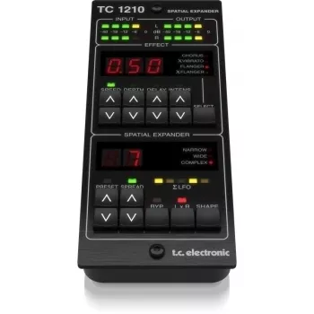 TC Electronic TC1210-DT controlador de escritorio chorus/flanger digital con plugin