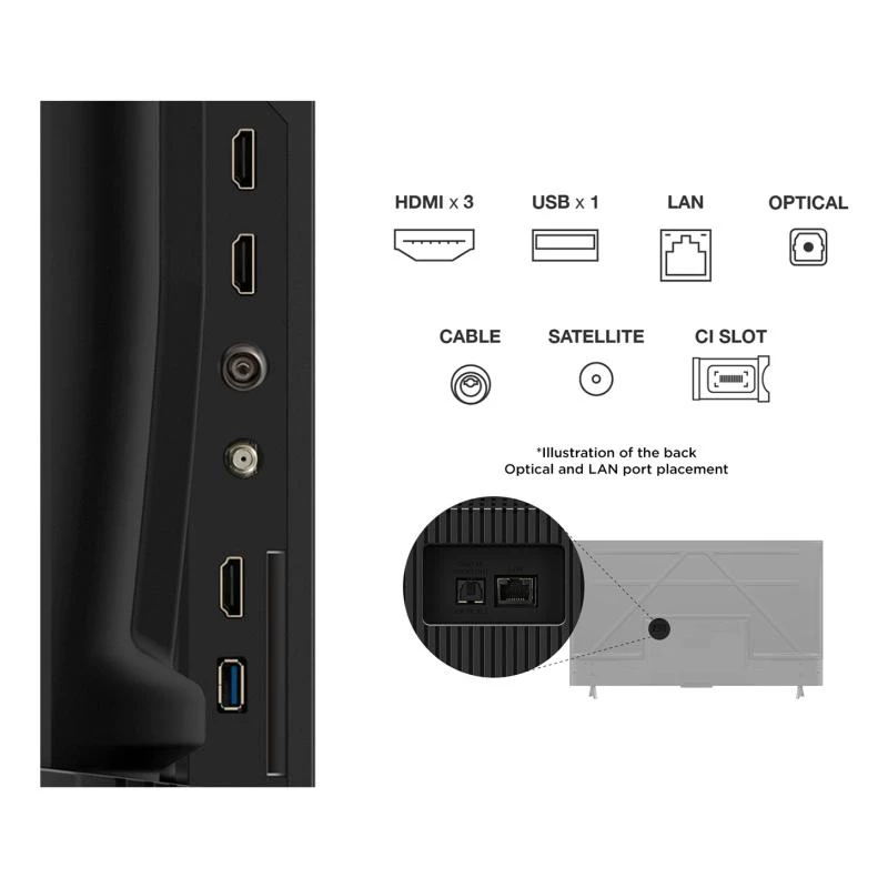 TCL 50P6K 50