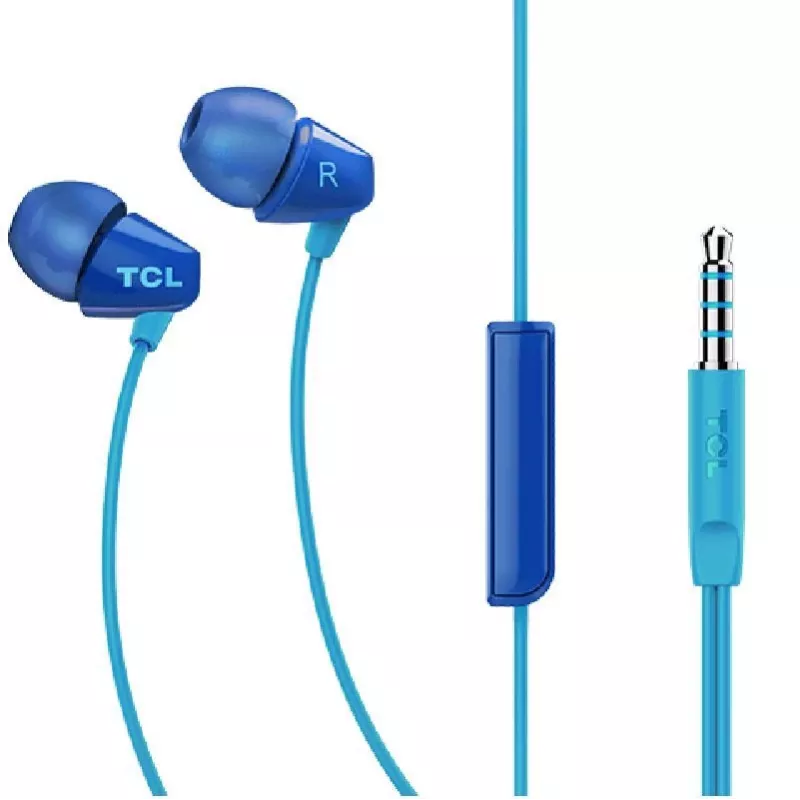 TCL SOCL100BL Auriculares in-ear con cable azules