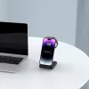 Tech-Protect A8 10W 3 en 1 Wireless Charging Stand para smartphone, auriculares, smartwatch - Negro