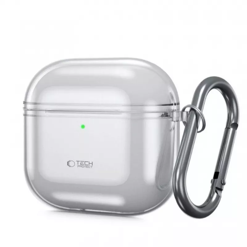 Tech-Protect funda ASH FlexAir para Apple AirPods 4 gris