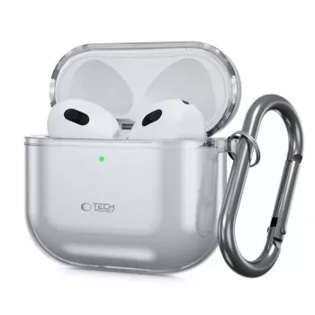 Tech-Protect funda ASH FlexAir para Apple AirPods 4 gris