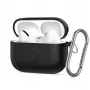 Tech-Protect Ganchos de silicona para orejas para Apple AirPods Pro 3 Negro