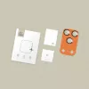 Tech-Protect CamFull Fit Protector de lente de cámara para Apple iPhone 17 Pro, Cosmic Orange