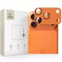 Tech-Protect CamFull Fit Protector de lente de cámara para Apple iPhone 17 Pro, Cosmic Orange