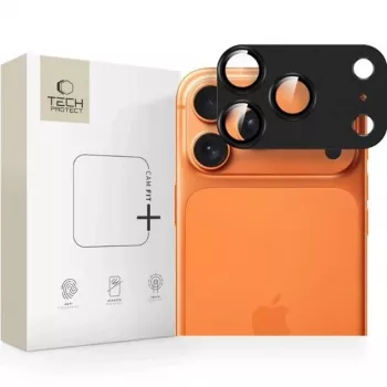 Tech-Protect CamFull Fit Protector de lente de cámara para Apple iPhone 17 Pro Max, Negro