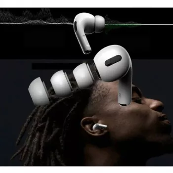 Tech-Protect EAR TIPS 3-PACK APPLE AIRPODS PRO 3 blanco