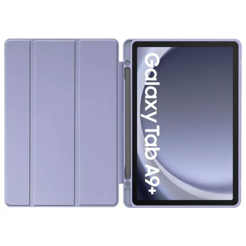 Tech-Protect Funda híbrida SC Pen para Galaxy Tab A9 Plus 11 X210 / X215 / X216 mármol morado