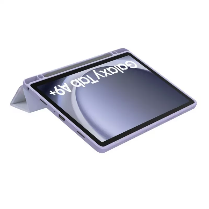 Tech-Protect Funda híbrida SC Pen para Galaxy Tab A9 Plus 11 X210 / X215 / X216 mármol morado