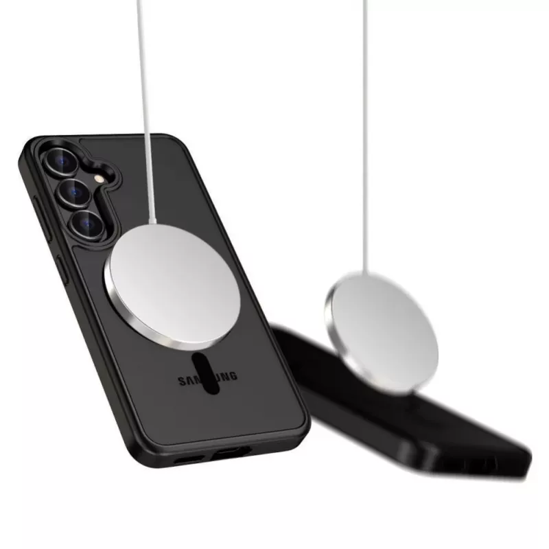 Tech-Protect Funda MagMat MagSafe para Nothing Phone 3 - Negro y Transparente