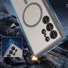 Tech-Protect Funda MagMat MagSafe para Samsung Galaxy S24 Ultra - Titanium Matt