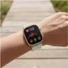 Tech-Protect Correa de nailon para Huawei Watch Fit 3 / 4 / 4 Pro / 5 / 5 Pro - blanca