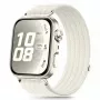 Tech-Protect Correa de nailon para Huawei Watch Fit 3 / 4 / 4 Pro / 5 / 5 Pro - blanca