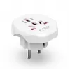 Tech-Protect Adaptador de viaje universal WL-09 de EU blanco