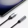 Tech-Protect Adaptador de audio USB-C a minijack de 3,5 mm (conector hembra) - Negro