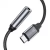Tech-Protect Adaptador de audio USB-C a minijack de 3,5 mm (conector hembra) - Negro