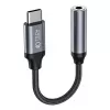 Tech-Protect Adaptador de audio USB-C a minijack de 3,5 mm (conector hembra) - Negro