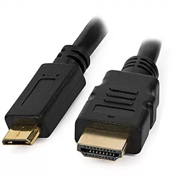 Techly cable HDMI - conector macho HDMI a conector macho Mini-HDMI 0,5 m negro