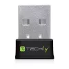 Techly I-WL-USB-600TY Mini adaptador USB WLAN dual band MU-MIMO 2dBi 600Mbps negro