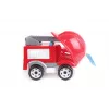 Coche de bomberos TECHNOK con escalera, casco y bombero 3978
