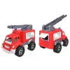 Coche de bomberos TECHNOK con escalera, casco y bombero 3978