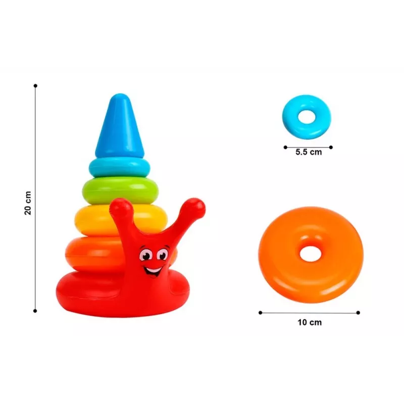 Puzle piramidal para niños pequeños TECHNOK 5255
