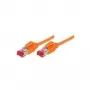 Tecline Cable de red Cat.6A S/FTP de 5 m, RJ45 a RJ45, 10 Gbps, 500 MHz 71805A