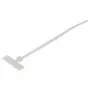 TECLINE bridas con campo de etiquetado transversal, 110 x 2,5 mm, natural, pack de 100 690110B