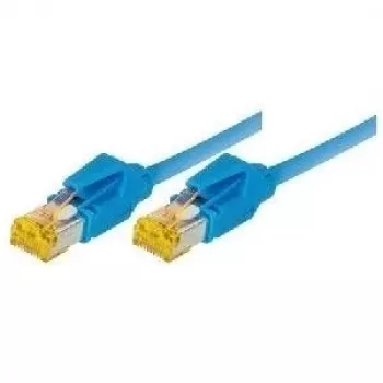 TECLINE cable de red Cat 6a S/FTP, 0,5m, azul, LSZH, 10GbE, Hirose TM31 72200B