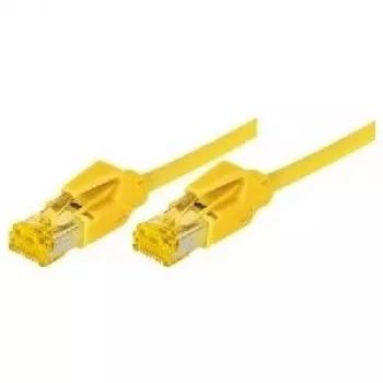 TECLINE cable de red Cat 6a S/FTP, PiMF, amarillo, 1,5 m, 10 Gbps, LSZH, Hirose TM31 722015Y