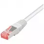 Tecline Exertis Connect cable de red CAT 6 SSTP RJ-45 conector macho a RJ-45 conector macho, 7,5 m, libre de halógenos, blanco 71507W