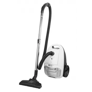 TEESA Eco White 700 Aspirador de bolsa, 700 W, 2,5 l, blanco