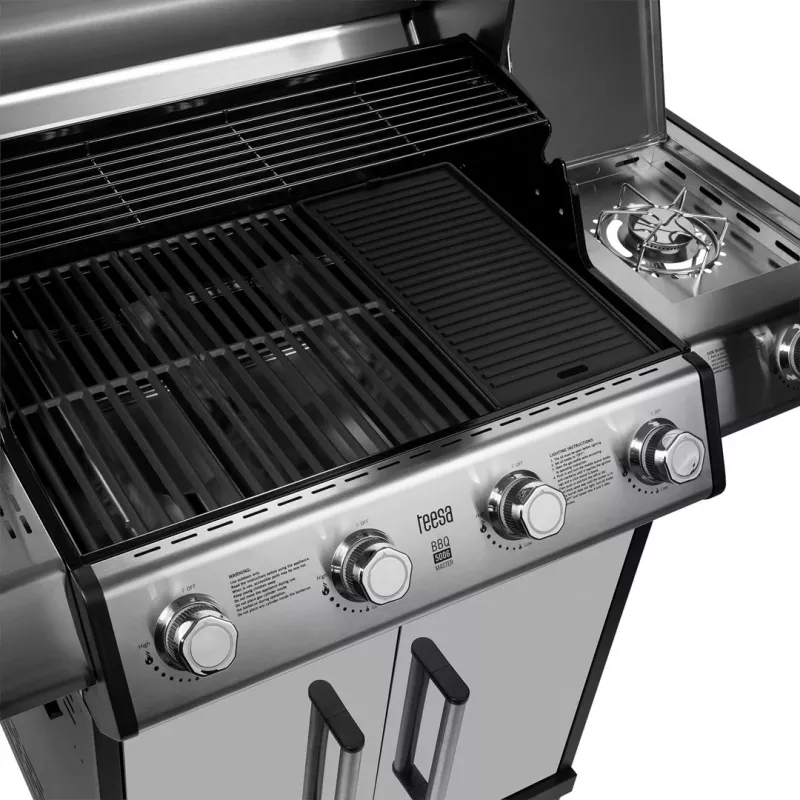 TEESA Barbacoa de gas BBQ 5006 MASTER 5 quemadores TSA0250
