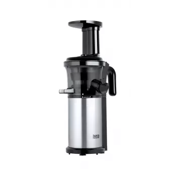 Exprimidor lento TEESA para verduras y frutas, 150W, 48 rpm, recipiente de zumo 1L, Negro