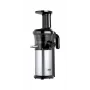 Exprimidor lento TEESA para verduras y frutas, 150W, 48 rpm, recipiente de zumo 1L, Negro