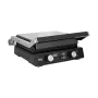 TEESA TSA3239 Parrilla eléctrica, sandwichera panini, 3 posiciones, placas extraíbles, 2000 W