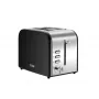 Teesa TSA3300 Tostadora 850W de 2 rebanadas con 7 niveles de tostado, descongelar y recalentar, acero inoxidable