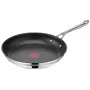 TEFAL Cook Smart Sartén de Jamie Oliver, Acero inoxidable, 28 cm, Negro