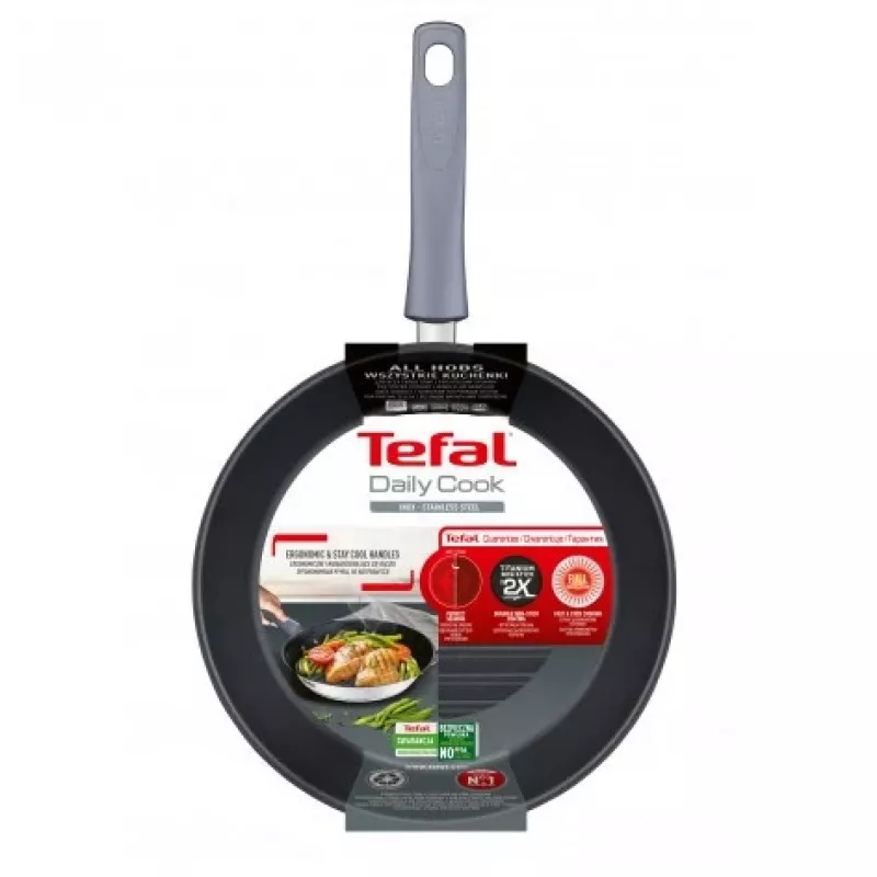Tefal Daily Cook G7314055 Sartén grill 26 cm