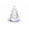 Tefal First Class DB1612E0 Plancha de viaje - 1100 W, suela de acero inoxidable, doble voltaje, depósito de 70 ml, Blanco/Azul