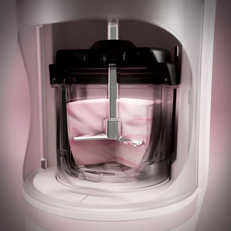 Máquina de helados Tefal IG602A 1,6 l blanco/gris