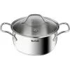 Juego de ollas y sartenes Tefal Intuition B864SA74 de acero inoxidable, 10 piezas, apto para inducción, apto para horno, apto para lavavajillas