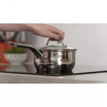 Juego de ollas y sartenes Tefal Intuition B864SA74 de acero inoxidable, 10 piezas, apto para inducción, apto para horno, apto para lavavajillas