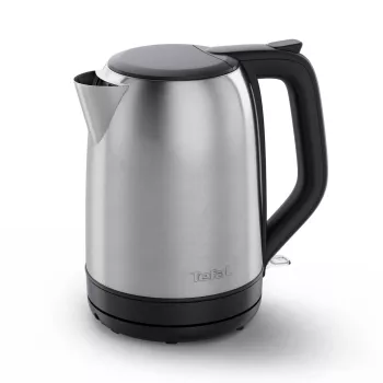 TEFAL KO5S0DE Subito hervidor de agua, acero inoxidable/negro, 2400 W, 1,7 L