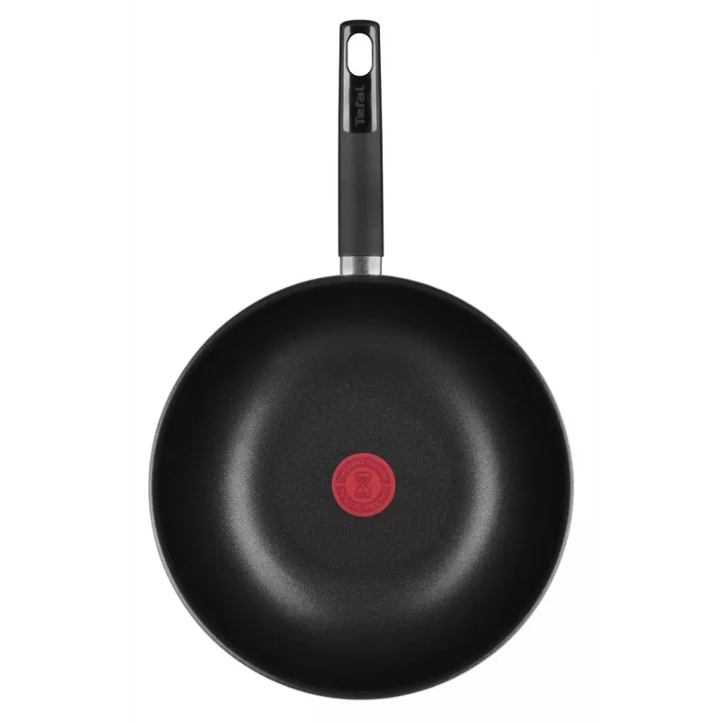 Tefal Simplicity 28 cm Sartén wok B5821902 – Aluminio antiadherente con Thermo-Spot, para gas/electricidad/cerámica/halógeno