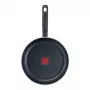 Tefal Start Easy Sartén de 24 cm con Thermo-Signal™ y revestimiento antiadherente de titanio, negro